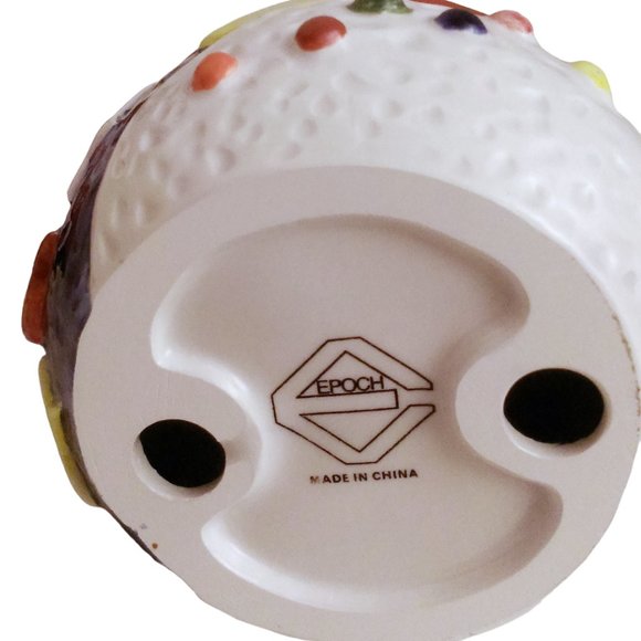 Vintage. Snowman Candlestick Holders Epoch Collection by Noritake, Taper Candle - Picture 4 of 13